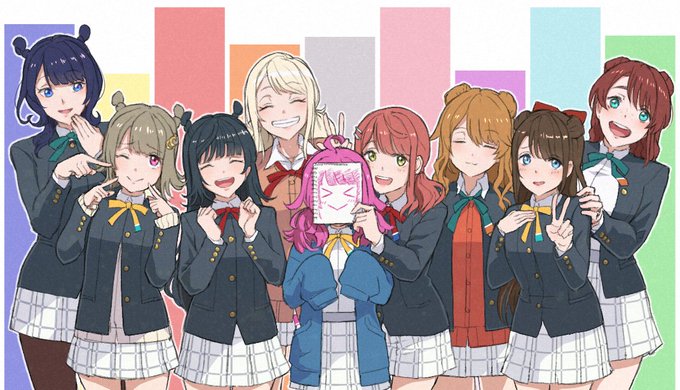 来年もトキメキたいですね。
#虹ヶ咲学園スクールアイドル同好会 