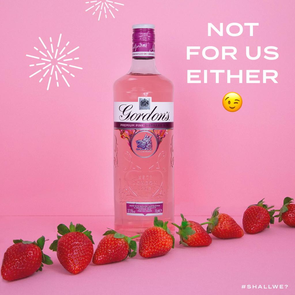 Gordons Pink Gin Strawberry Gin - Shamrock Wine & Liquor—Wine