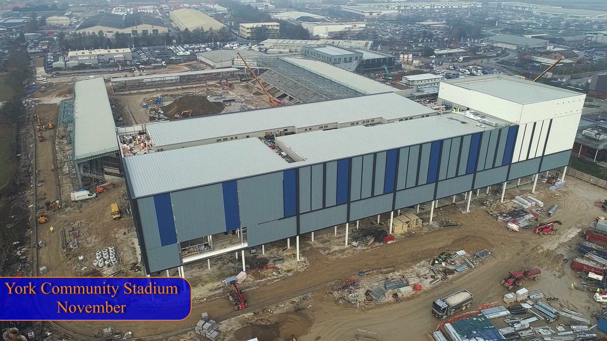 YorkStadium's tweet photo. The site progress achieved by @YCSSiteTeam through 2018 has been fantastic. Just check out the comparison pictures below.
We are even more excited for 2019 and the grand opening of @YorkStadium!!
#2018LookBack #Progress #RollOn2019 #PanoPics #YSLC https://t.co/QuqKSKmXPb