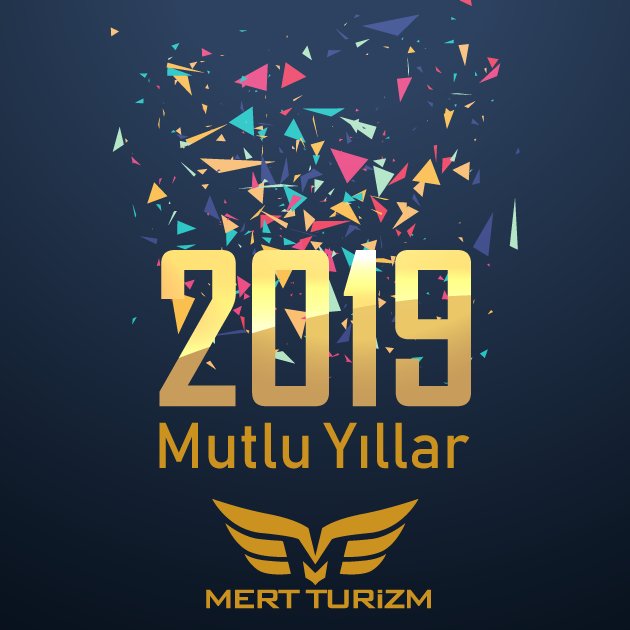 Yeni yılınızı kutlar, sağlık, mutluluk ve huzur dolu bir yıl olmasını dileriz. #2019 #yeniyıl #mutluyıllar