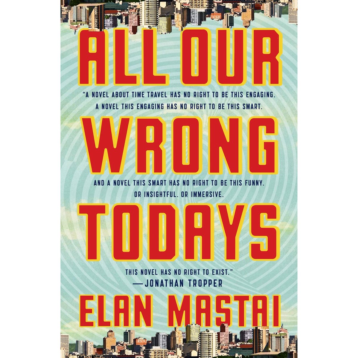 Finally took the time to read a book over the holidays. <a href="/elanmastai/">Elan Mastai</a> wrote an awesomely riveting and heart touching book on time travel. Seriously, give it a read. Nicely done Elan!