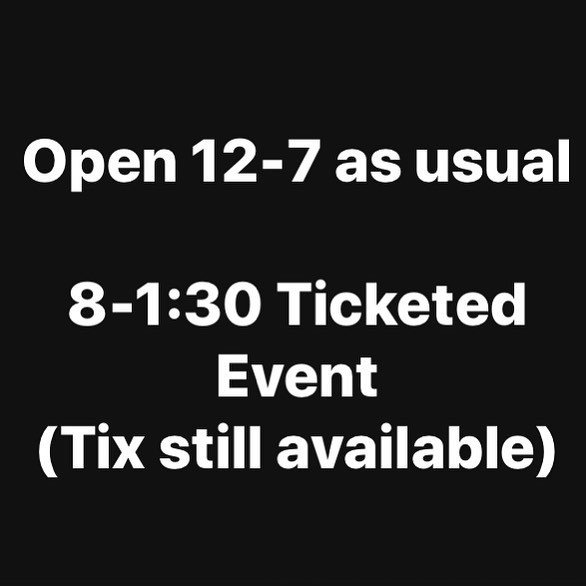 Check out our bio for a clickable link to our event page tonight. Join us during the day to stock up on any #NYE needs and watch the @ucbearcats game at noon bit.ly/2EWVzlH