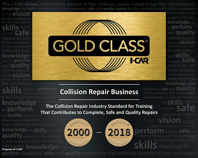 GoldClassICAR's tweet photo. When you see the Gold Class logo, you know the #repairshop has in-house knowledge across all of the #collisionrepair roles necessary for complete, safe and quality #repairs, as well as up-to-date training in how to fix your #vehicle properly. 🚗 https://t.co/0WmMxsHIhH https://t.co/evlJfbkMiK