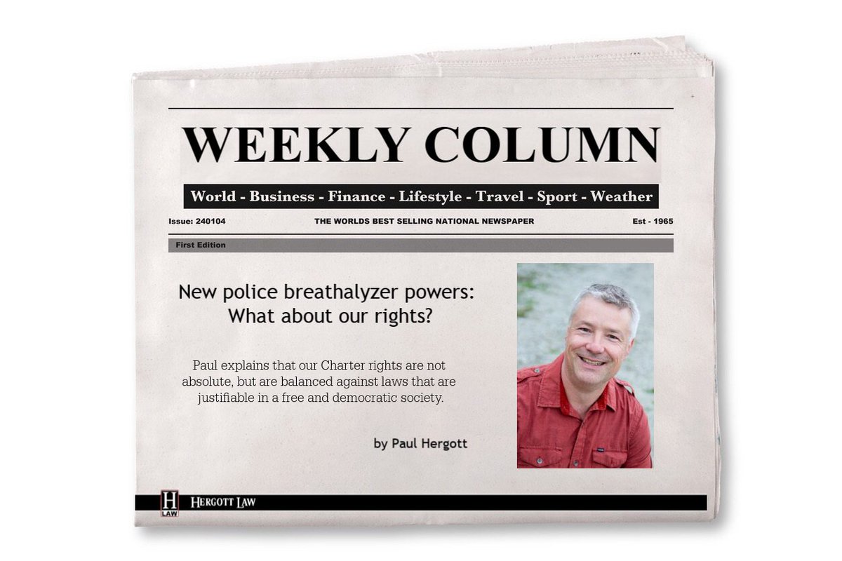 PaulHergott's tweet photo. Follow the link below to read Paul's latest column.
#achievingjustice #weeklycolumn #hergottlaw #hlaw #personalinjurylaw #kelownalawfirm
https://t.co/AlYmahF03d https://t.co/kuiRw8UHH5