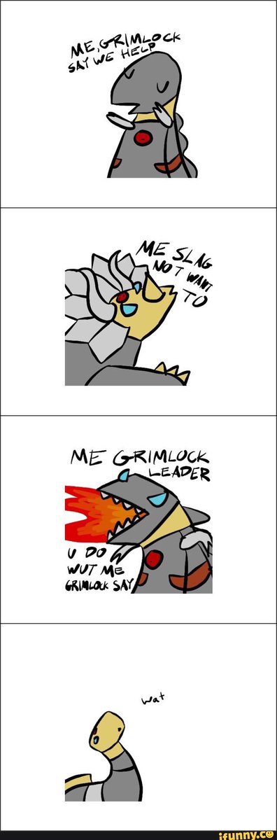 Grimlock[Abandoned] (@_megrimlockking) on Twitter photo 