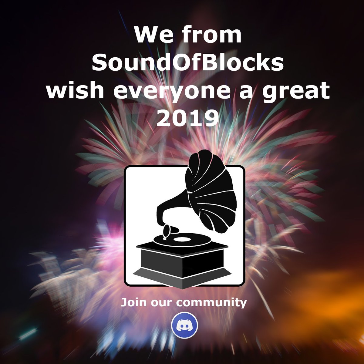 SoundofBlocks's tweet image. Thanks for the great year!
In particular, thanks to @BuildersRefuge and @braceyourself07, who gave us a great deal of support and were always ready to help!
You guys are really nice and we hope that 2019 will be another great year with you! 🍾

Discord: discord.gg/KZfJKVn