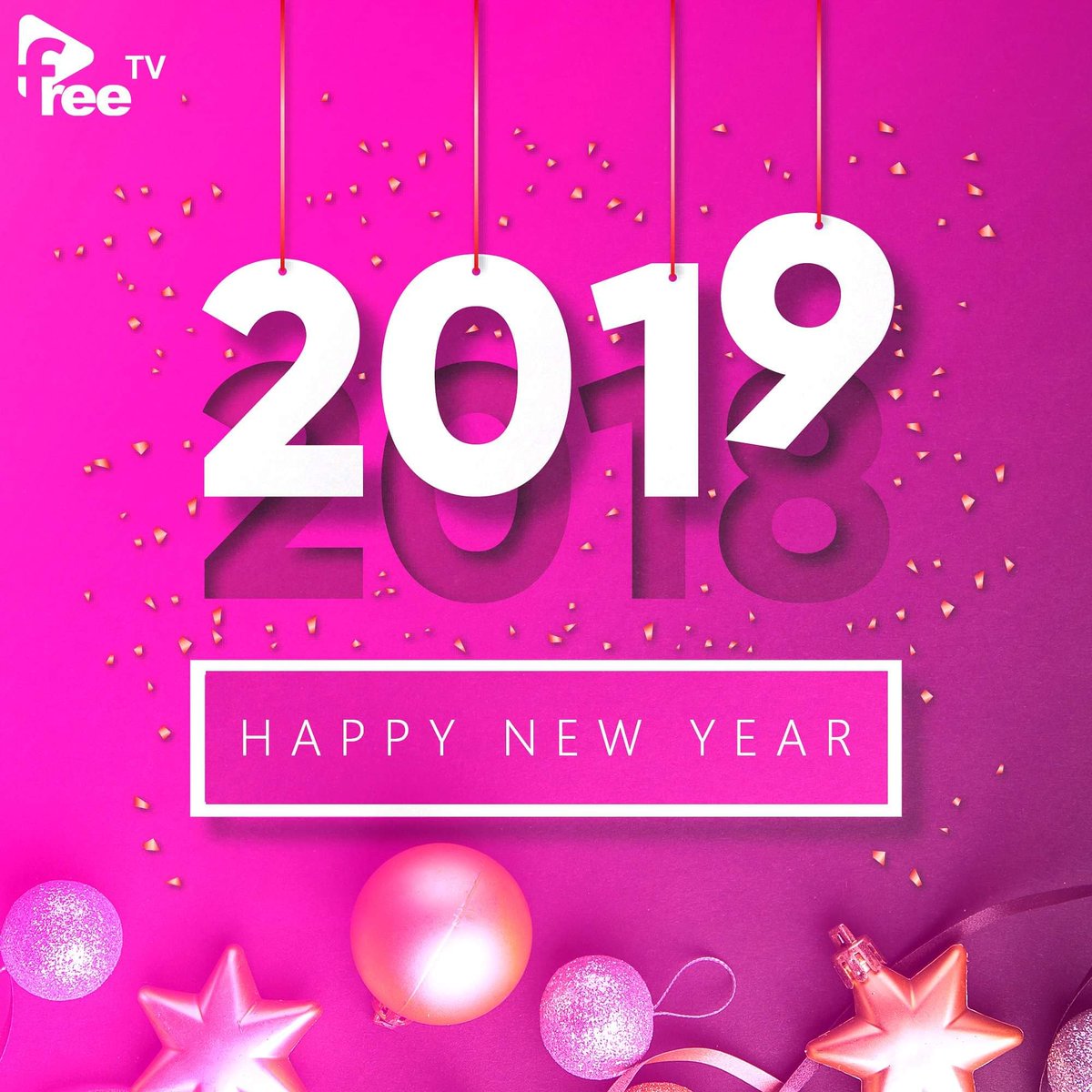 FreeTV's tweet photo. قناة #فري_تي_ڤي تتمنى لكم عاماً سعيداُ 🎆🎉
#happyNewYear #2019 #FreeTV #instaFree #FreeTVChannel l Freq11900V https://t.co/vrLXD3yngF