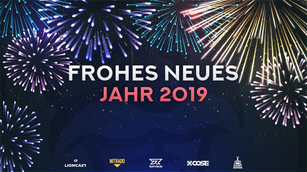 Auf ein tolles 2019! 🎉🍾