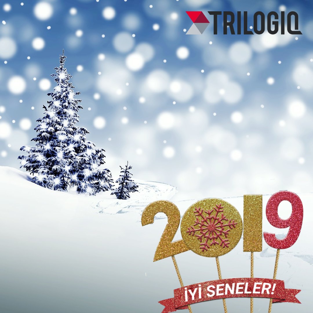 TrilogiqTurkey's tweet photo. 2019 yılının sevdikleriniz ve sizin için mutlu, sağlıklı, bol kazançlı bir yıl olmasını dileriz. Mutlu seneler! 🎉🎉🎄🎄  #yeniyıl #2019 https://t.co/H7YWHpFSBv