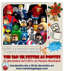 RutaCNaval's tweet photo. #corredorespopularesarmada en la VIII SAN SILVESTRE AS PONTES #AsPontes https://t.co/Y3brs6235O