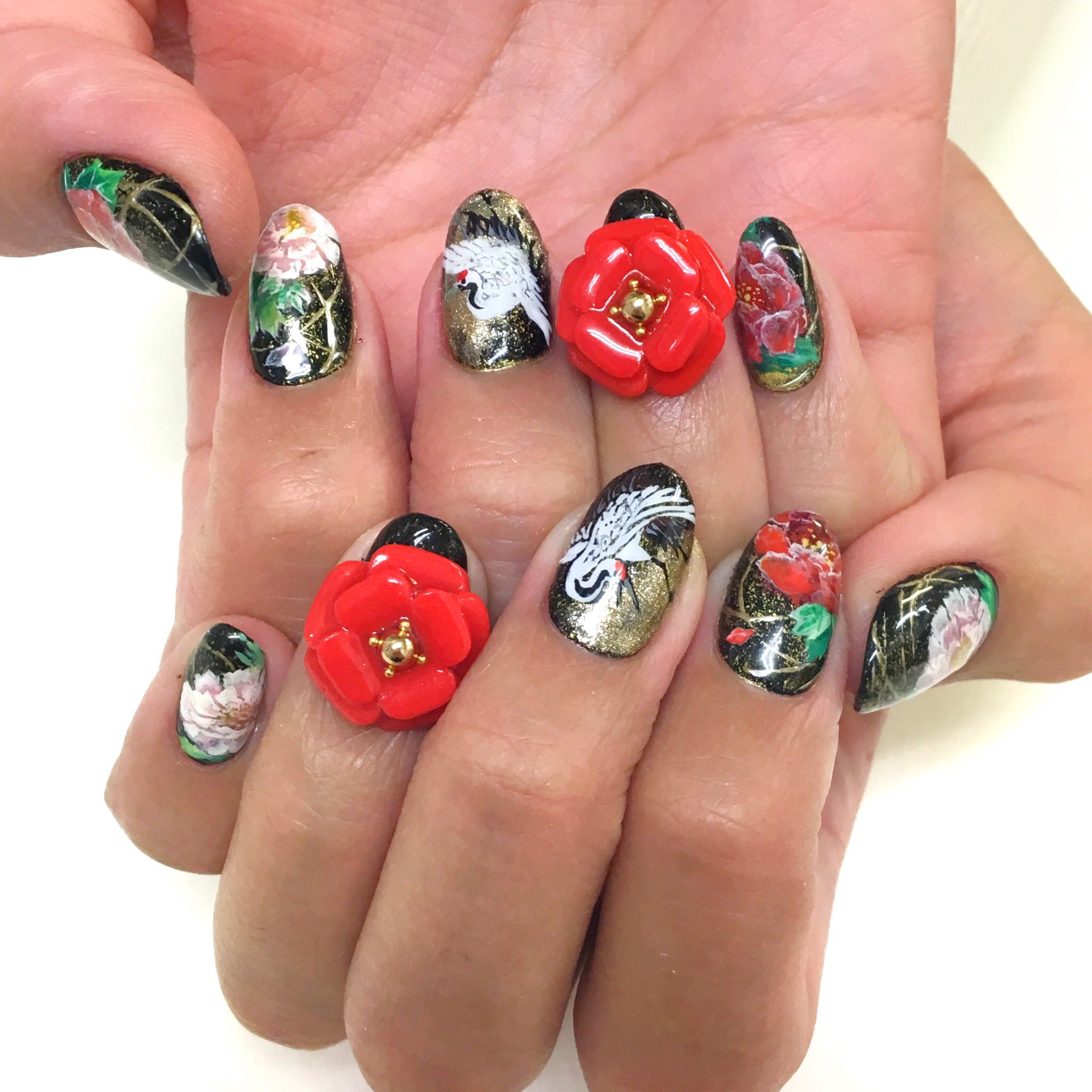 Pono Nails 明けましておめでとうござい 今年も面白いネイルが出来ますように ネイリスト ネイルアート Nailart Gelnails ネイルサロン ネイル 3dネイル T Co Prt0ldzko3 Twitter