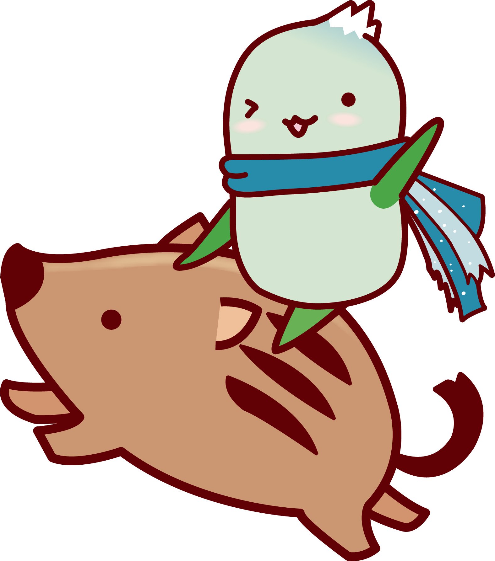 Twitter 上的 なかむ やっぷーお正月イラスト やっぷー お正月 イノシシ おもち T Co Dtbjzq3ero Twitter