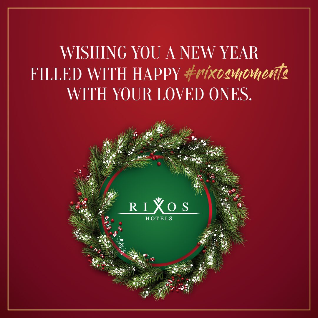 RixosSungate's tweet image. Wishing you a new year, filled with happy #rixosmoments with your loved ones. 🎄🦌🦌🦌#rixossungate #rixoshotels #happynewyear #mutluyıllar #yeniyıl #yılbaşı #newyear #christmas