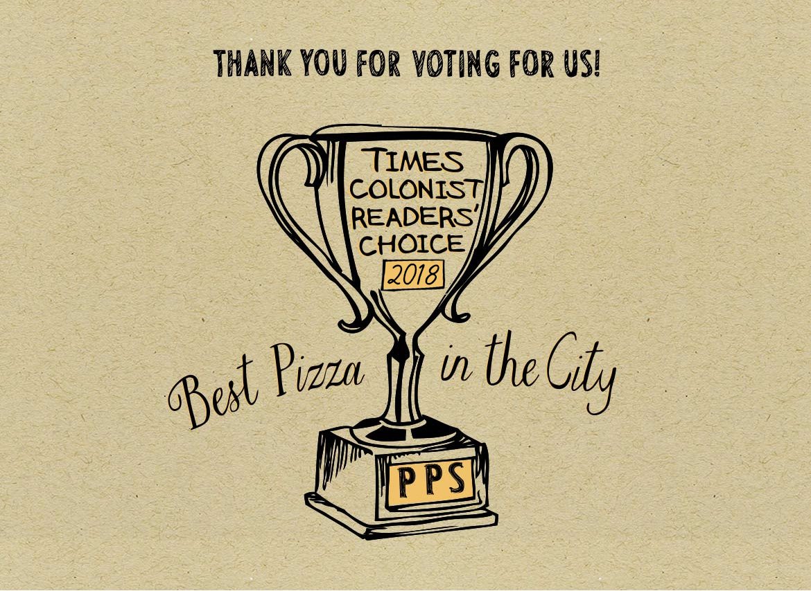 Pizzeria PrimaStrada (@primastrada) on Twitter photo Grazie mille Victoria! We're thrilled to be named BEST pizza in the 2018 <a href="/timescolonist/">Times Colonist</a> Readers Choice Awards! We couldn't think of a better way to celebrate the last day of the year. Special thanks to you, our fans, who voted for us! Cin cin! pizzeriaprimastrada.com Grazie mille Victoria! We're thrilled to be named BEST pizza in the 2018 <a href="/timescolonist/">Times Colonist</a> Readers Choice Awards! We couldn't think of a better way to celebrate the last day of the year. Special thanks to you, our fans, who voted for us! Cin cin! pizzeriaprimastrada.com