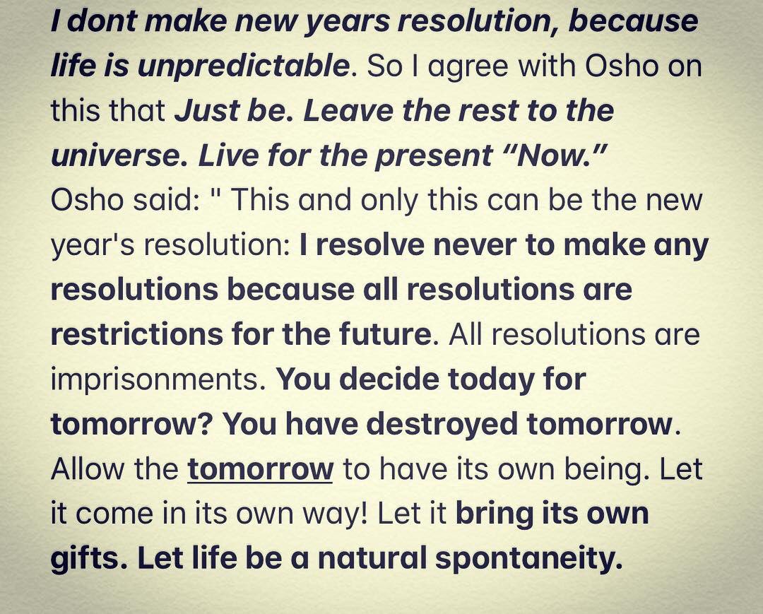 princesspudu's tweet photo. What is my New Year Resolution? #i #makenone #quote #osho #2018 #travel #egypt #mumbai #pune #shirdi #nandev #newyork  #northcarolinastateofmind #filming #esber #singing #teaching #acting #movierelease #gottokeeponmoving #newyearseve #2018 #welcome2019 #happynewyear #2019 ☮️😍✌️ https://t.co/lQ6CLR70rm