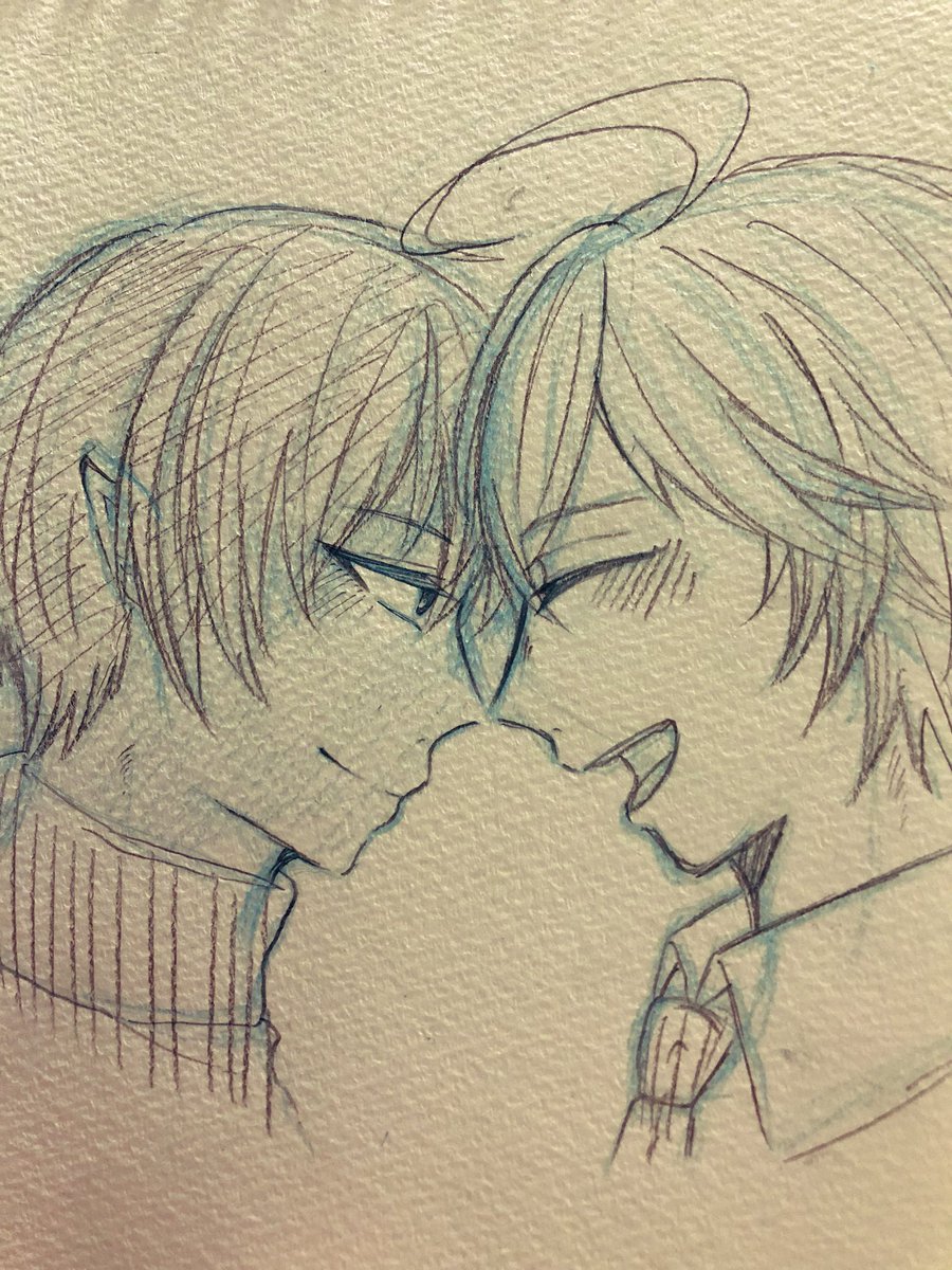 年越しスケブ大会で先輩と友達にサイロとクーロ描いてもらってうれぴぃーーーー! 