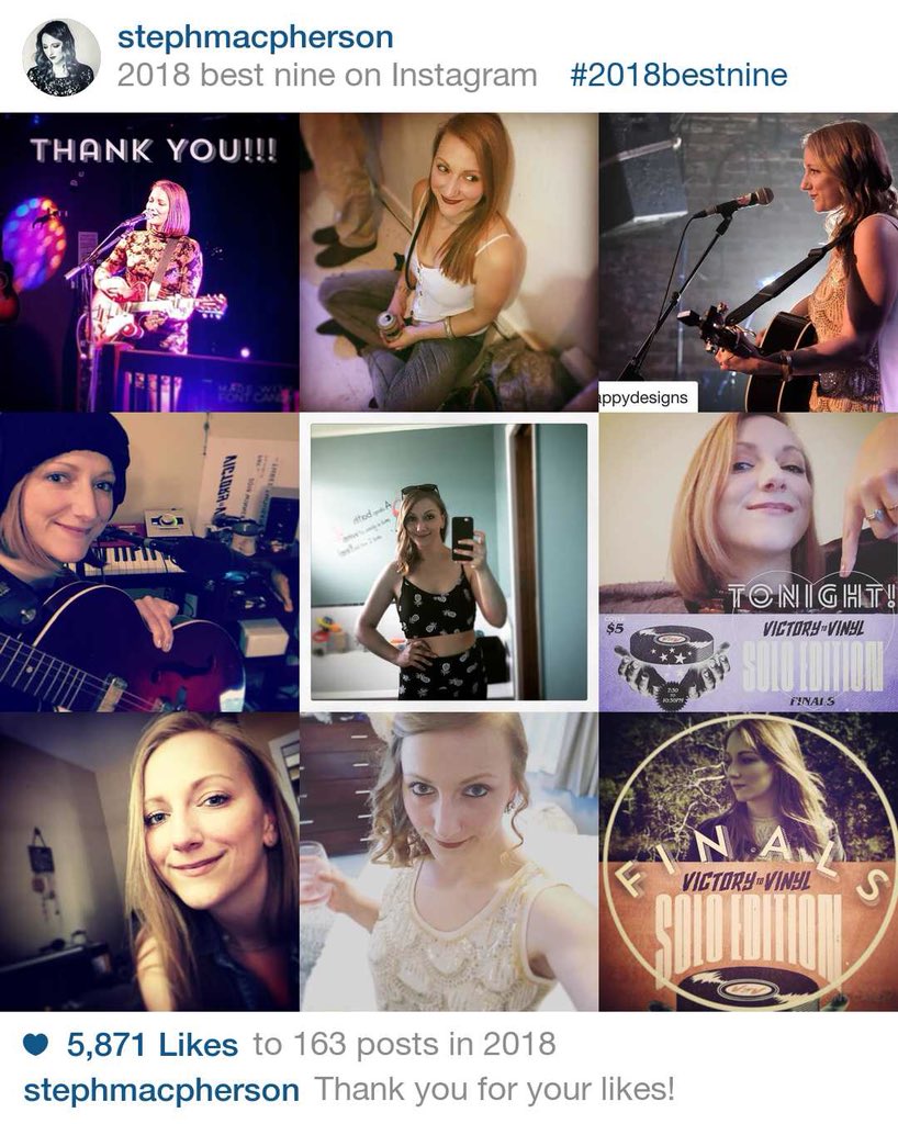 Music and haircuts = the summation of my 2018. I’m ok with that. Bring on the New Near! Maybe I’ll shave my head and start a punk band (since the gym will be too busy with everyone else’s resolutions for the next month). ;)
#top9of2018 #2018 #2019 #newyear #resolutions