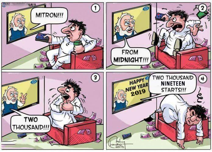 Everyone dreads another Modi Midnight Surprise!