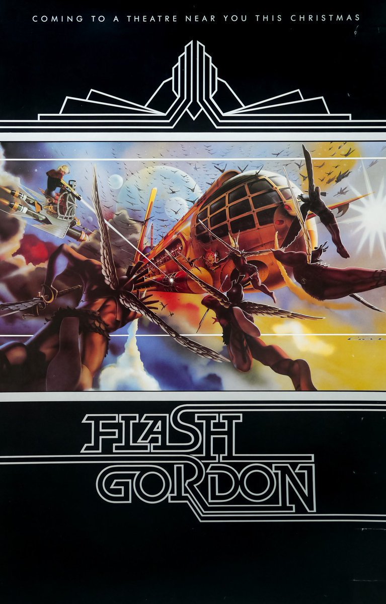There are many wonderful stories about the making of Flash Gordon. But the most important thing is this: nobody should ever, EVER try to re-make it.Just. Don't.More pulp stories another time...