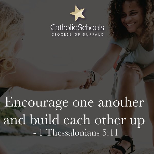 It's almost a new year! Start the new year off right by building others up!