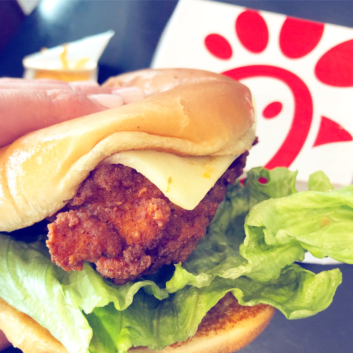 ChickfilA's tweet photo. These lunch views are everything. ❤️Photo Credit: @LicenseToEat https://t.co/V9aXW3CEFV