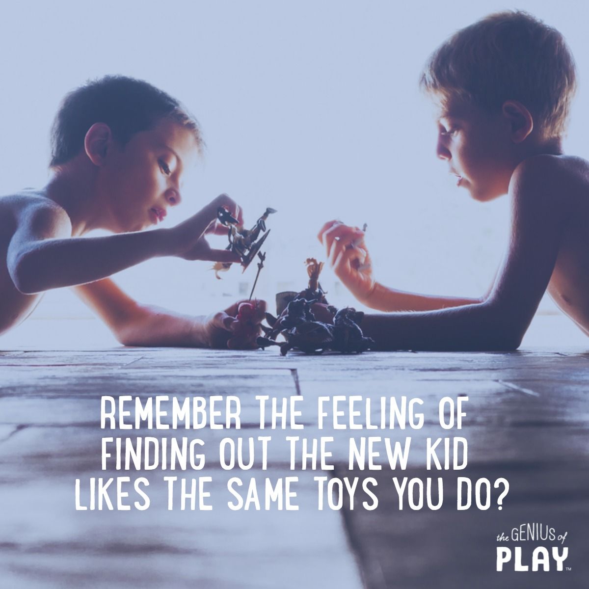 Play helps kids grow socially. They learn to #communicate #emotions and interpret them too! Learning how to help a friend in need — that’s the #GeniusofPlay!