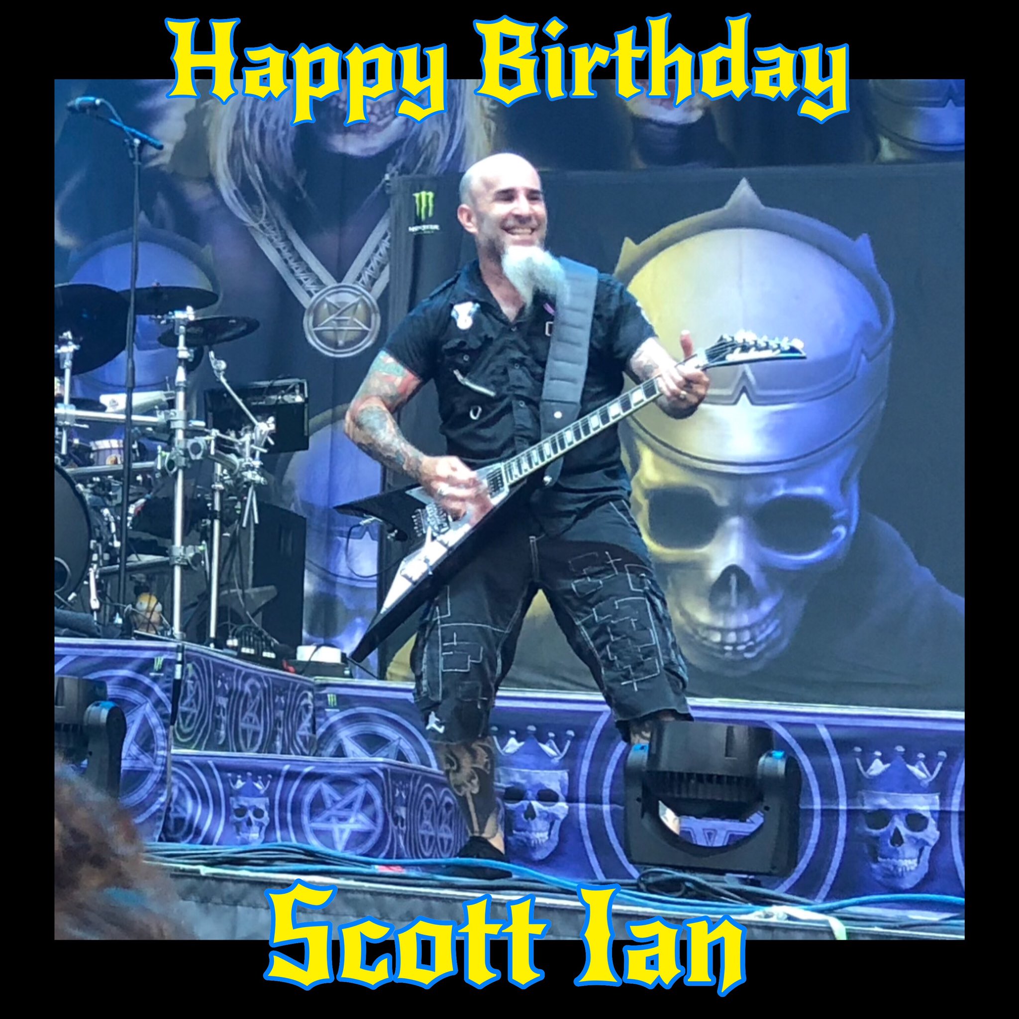 Happy Birthday Scott Ian!!    