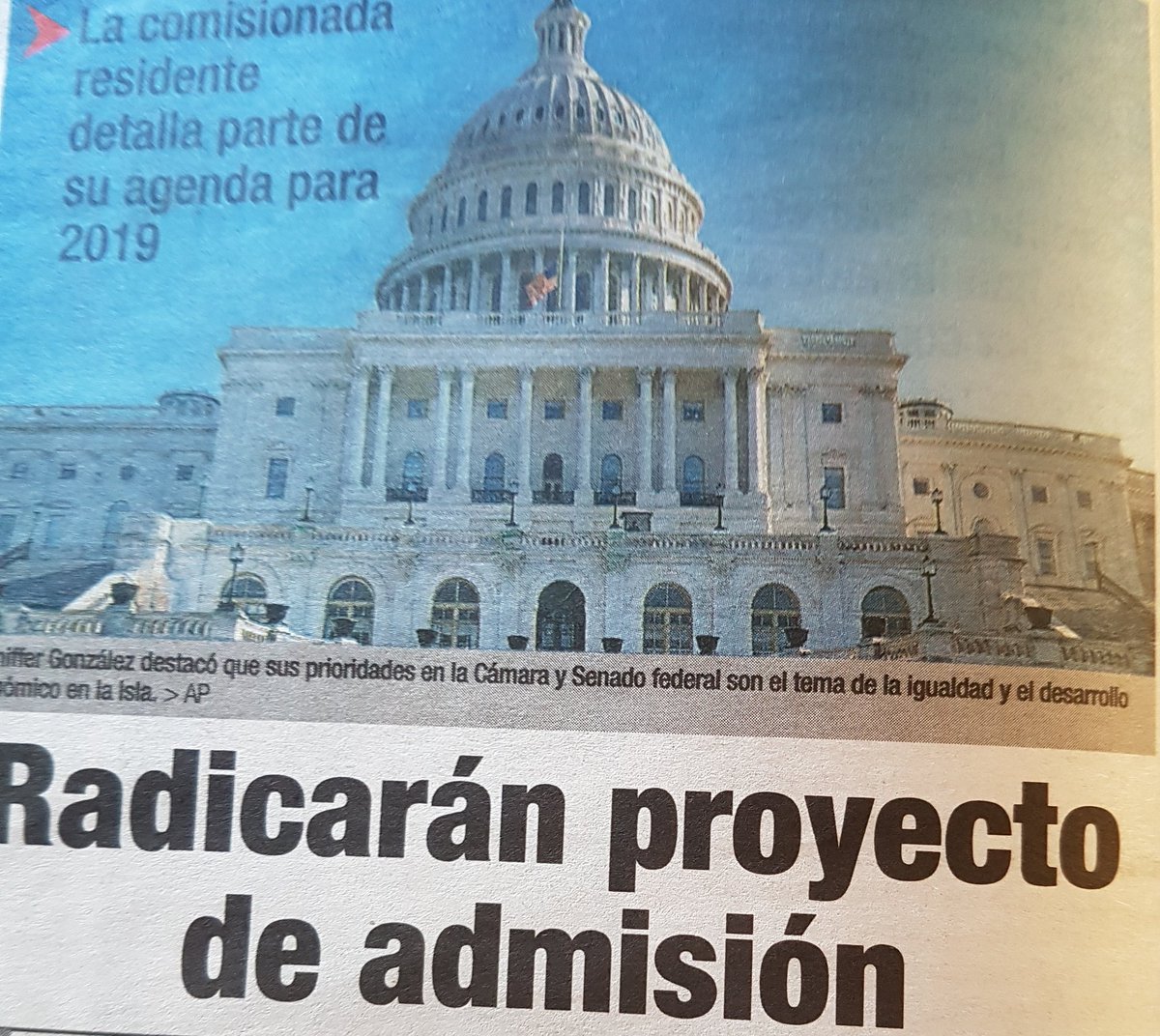 elvint62's tweet photo. @RepJenniffer y @ricardorossello
En 2019 ,Cuentan con Mas y Mayor apoyo en Camara y Senado Federal
La #Estadidad es nuestra meta...
#RR2020 #JGo2020 #cuRRto power https://t.co/gcJGv8kaPY