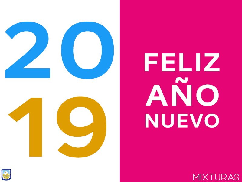 mixturassl's tweet photo. ¡Gracias por ser parte de #Mixturas este 2018! 🙂
Nuestro mayor deseo es que sigas compartiendo con nosotros el año entrante, porque tenemos muchos proyectos donde vas a poder participar.
¡#Feliz2019! 🥳
https://t.co/PBNjK2cEkU https://t.co/4Iq0fG29Oq