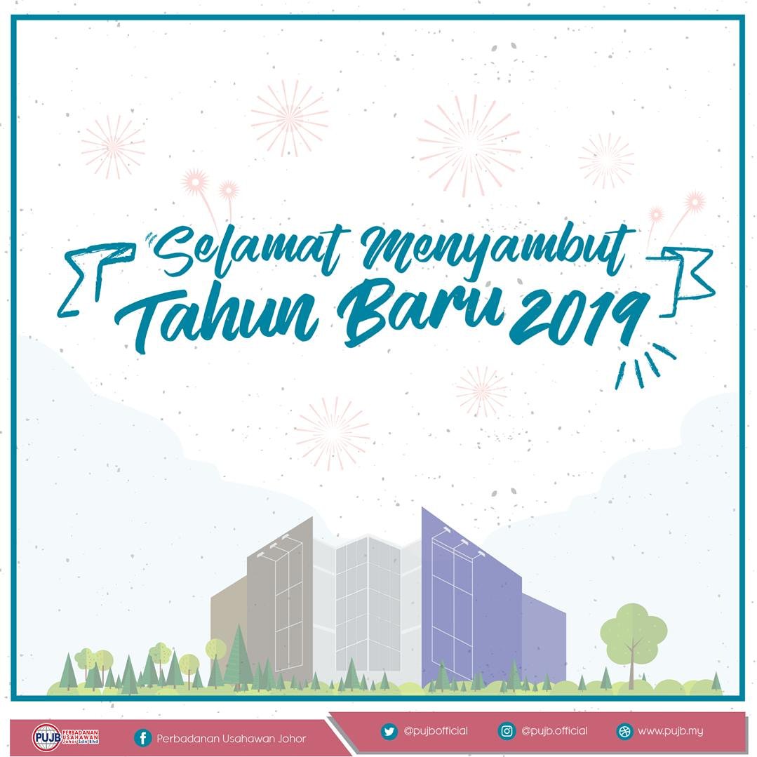 JunctionKluang's tweet photo. Selamat Menyambut Tahun Baru 2019 https://t.co/5NZmkCO23q