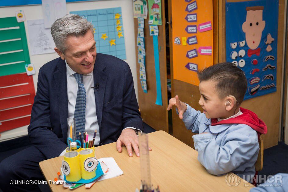 FilippoGrandi's tweet photo. I am grateful for a year of working with some of the bravest, strongest, most inspiring people on earth. #WithRefugees https://t.co/1M3b8KxWUN