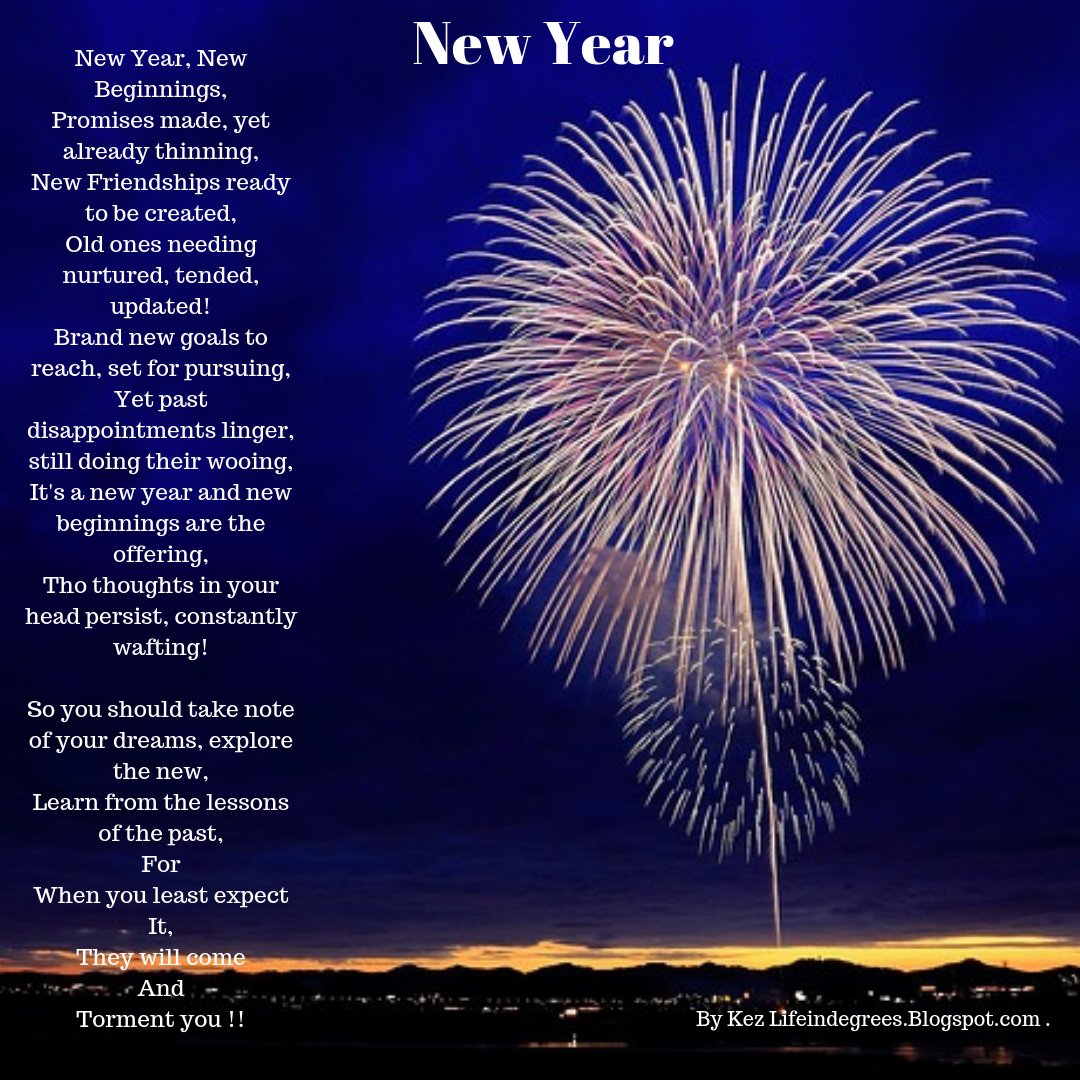 kez007's tweet photo. Happy New year one and all x x x x #NewYear #NewYearNewHopes #poetry #felicitations https://t.co/4tneAvEPAB