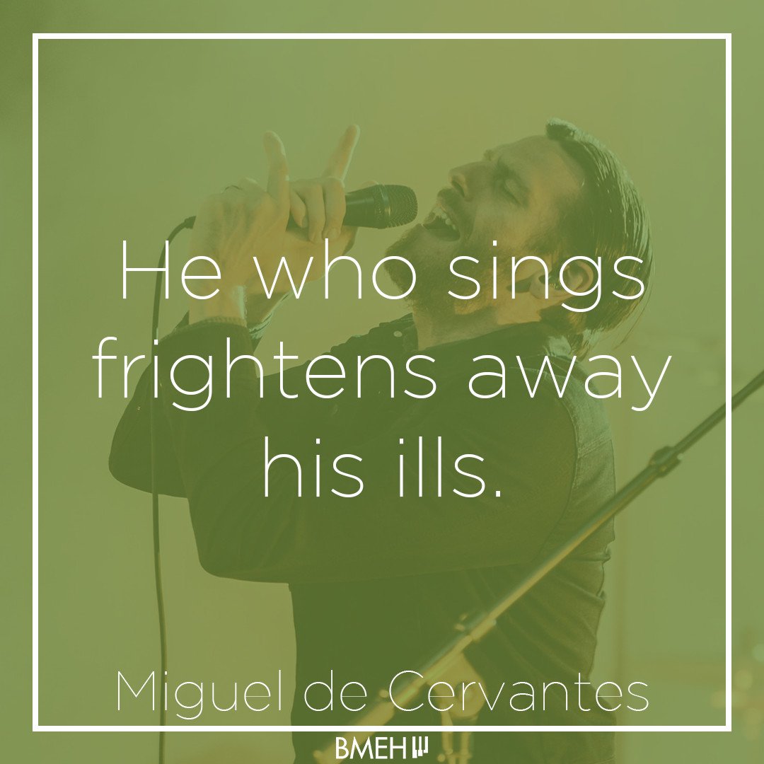 BucksMEH's tweet photo. He who sings frightens away his ills. Miguel de Cervantes
#Musicquotes #BMEH #supportingthecommunity #LocalMusicCentres https://t.co/Lf6xki9oOh