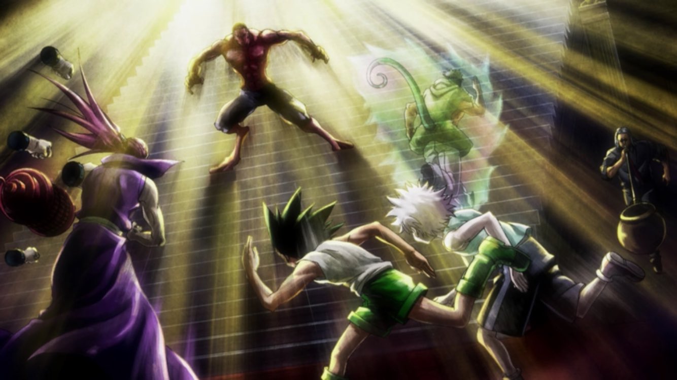 Aj If You Start Watching Hunter X Hunter Episode 111 At 11 53 33 Tonight Then Morel Yells Gooooooooo When The Clock Strikes Midnight And You Can Begin Your Year With The
