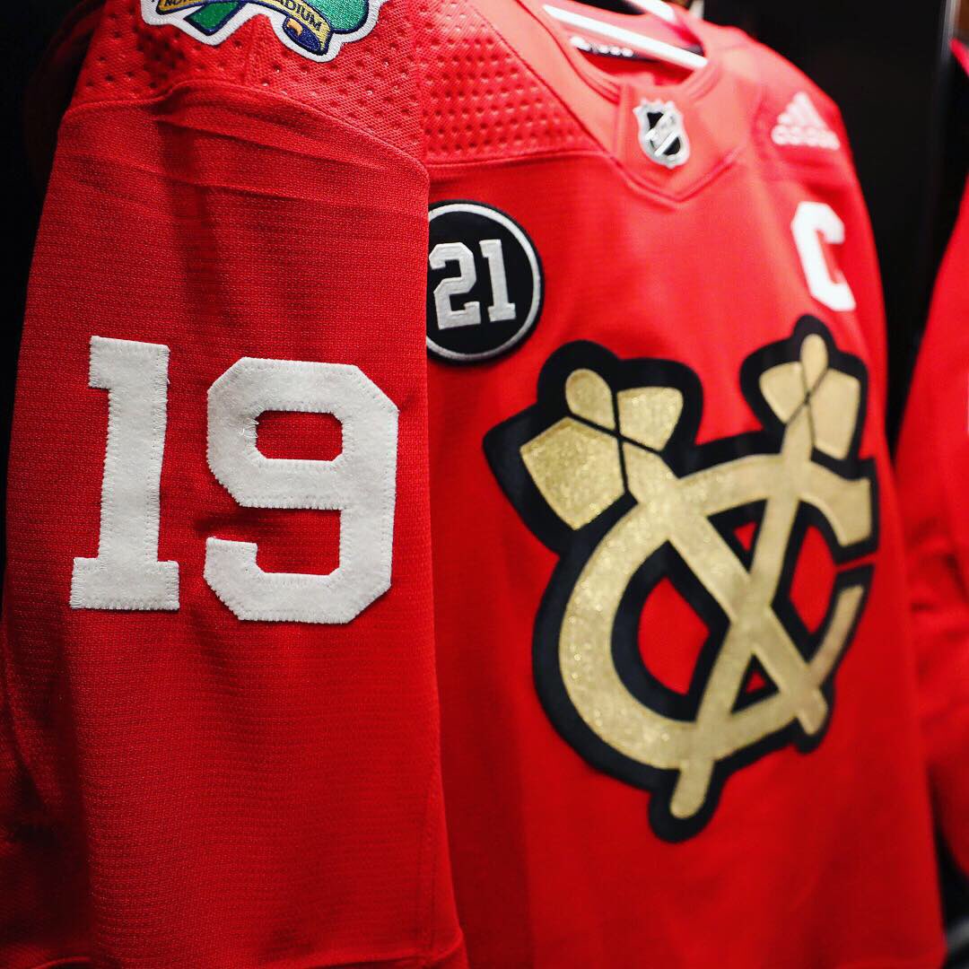 blackhawks practice jersey