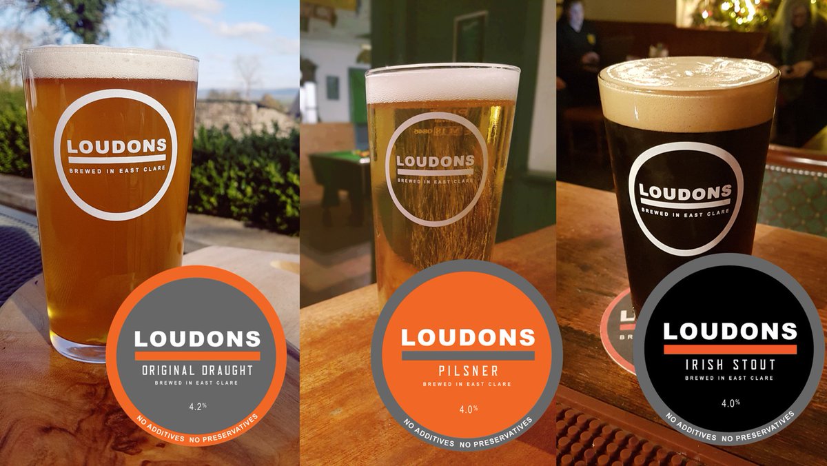 Happy New Years to everyone! It's been such an amazing year for us and we'd just like to thank everyone for their continued support! This time last year we had 1 beer and about 15 taps, now we have 3 beers and are pouring in nearly 50 taps around Clare, Galway and Dublin!