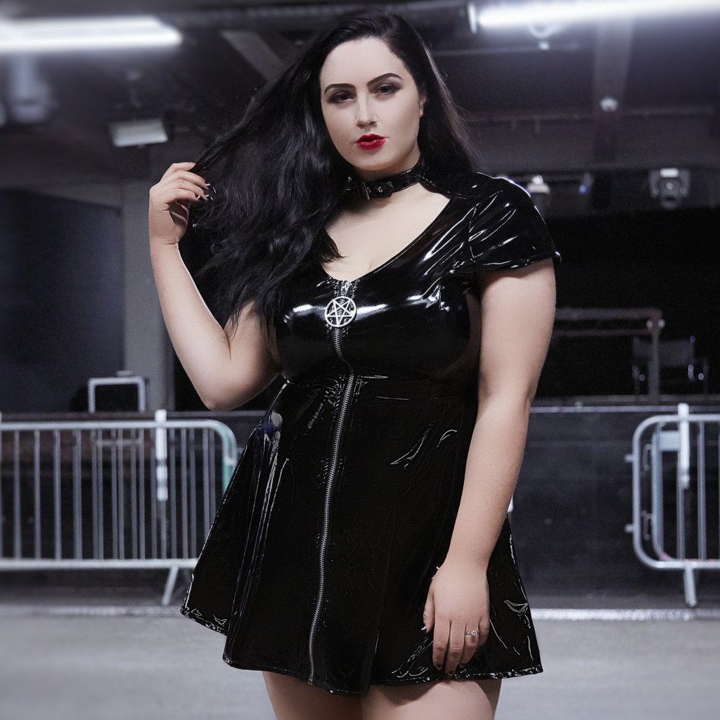 killstar sin city skater dress