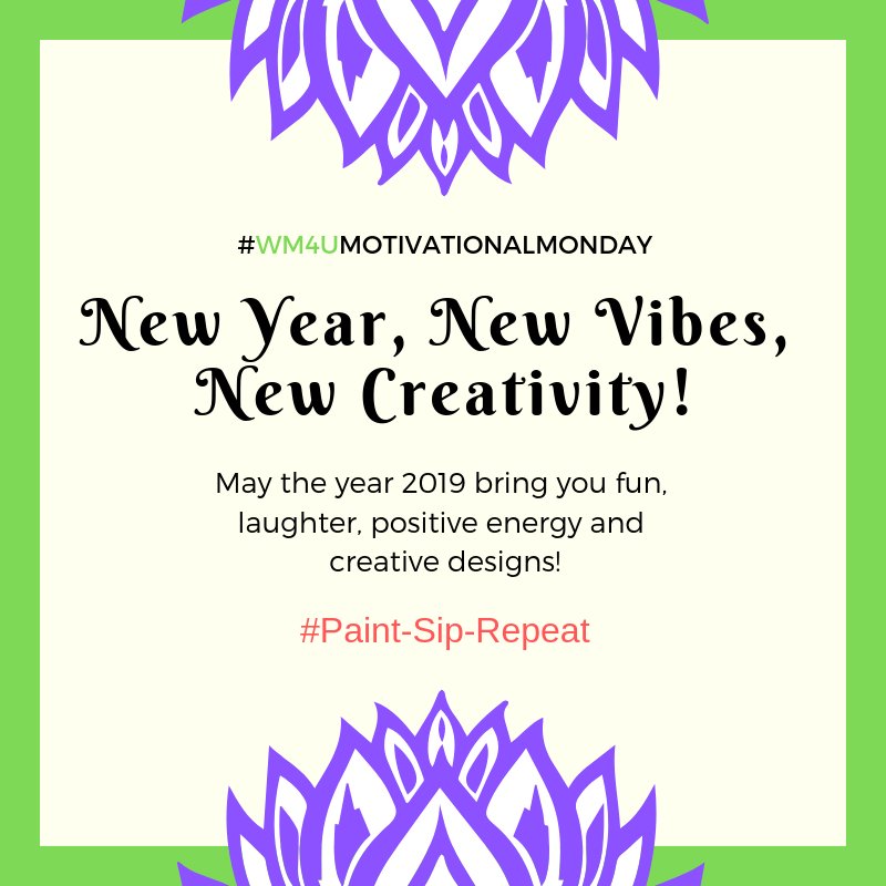 GlassesbyDesign's tweet photo. Preparing for the New Year, and excited for all the new wonderful possibilities. Are you ready!? #WM4U #PaintSipRepeat https://t.co/hUnyc76pGv