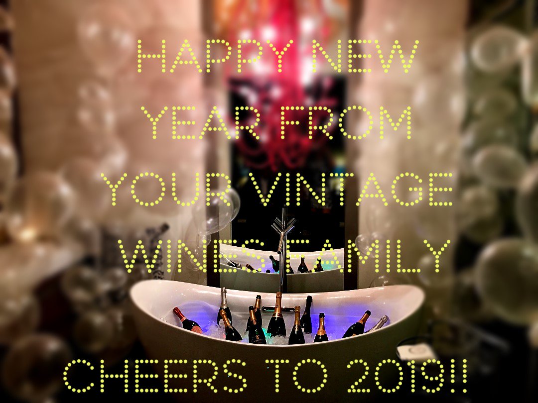 WinebowIL's tweet photo. To all of us from your Vintage Wines Family, Happy New Year!!
.
.
.
#experiencevintage2019 #bubbles #bathub #wine #champagne #spirit #balloons #newyear #2019 #2018 #illinois #chicago # cremant #france #italy #southafrica #usa #travel #world #life #lit #dabears #party #cheers https://t.co/ktArgO413z