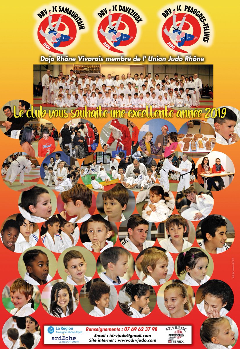 DRVJudo's tweet photo. #bonneannée 2019 #davezieux #peaugres #saintmauricelexil #judo https://t.co/QF7QFiFUDf