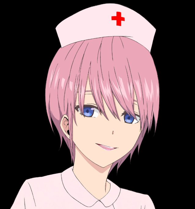 アサギ ココア🙂`߮߰🖤߮߬ ⃕`さんがTwitterに投稿した中野一花(五等分の花嫁)のイラスト。