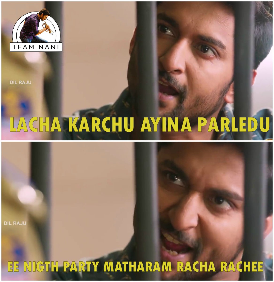 pradeepnani999's tweet photo. Wish You 👉A D V A N C E H A P P Y N E W Y E A R 👈😍😍 2019
Too All Our Follwers & @NameisNani Fans
#TeamNaniHYD Wish 's you a #HappyNewYear 🙏
#TeamNani #JERSEY #JerseyFirstLook https://t.co/u0hLB4phFQ