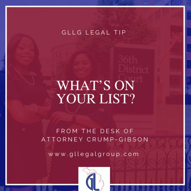 gllegalgroup's tweet photo. As we prepare to enter the new year, add your estate plan to the top of your new year’s resolution list! EVERYONE needs a basic plan in place that identifies who will make decisions for you if you are unable.
#GLLegalGroup #LawFirm #BlackAttorney #DetroitAttorney #Entrepreneur https://t.co/XQHtdM1ZKj