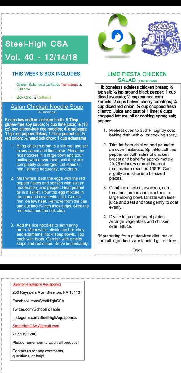 schooltotable's tweet photo. Hope everyone had a great Christmas and is prepared for the New Year! We want to thank our members and all who have supported us in our inaugural year.  We truly appreciate you!

P.s. Here are December's brochures.  We expect to have a share this weekend so check your email! https://t.co/ONcTKtLuXR