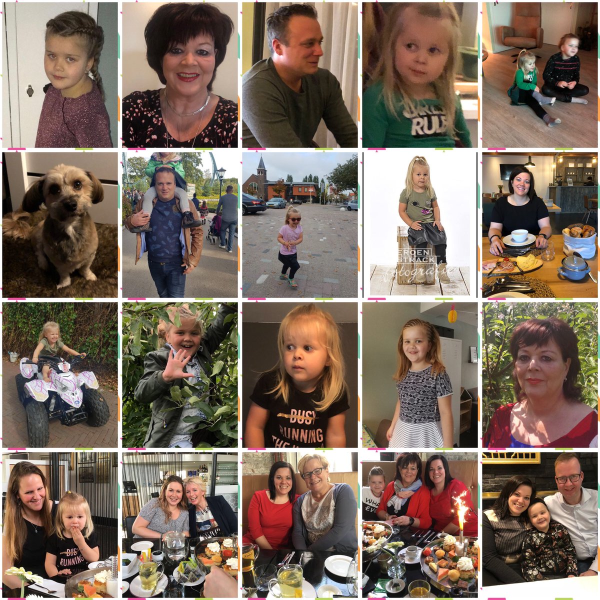 2018 was een enerverend jaar! Dankbaar, trots en blij met deze rijkdom om me heen! Op naar 2019💙💜💚🧡💛❤️