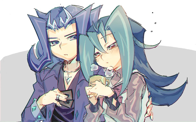 これは年越ししながら描いた神代兄妹 