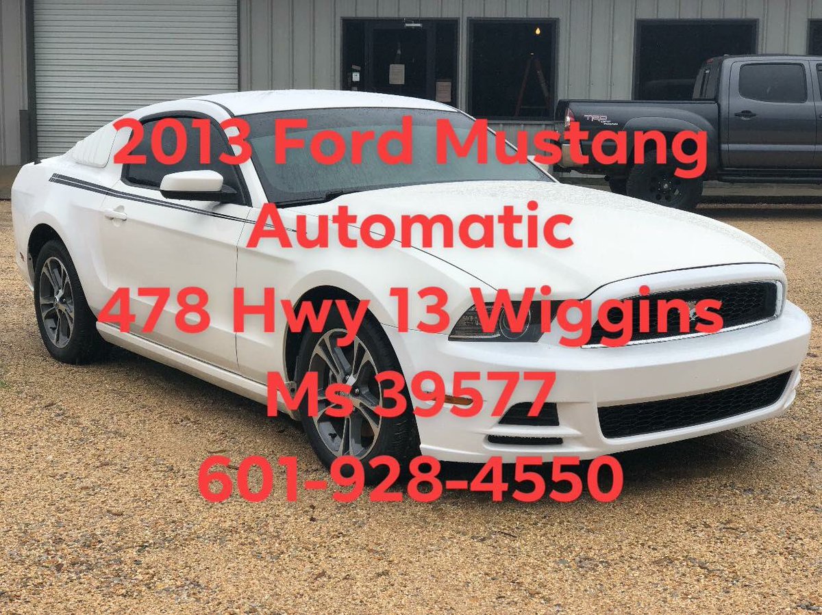 Do you 💕 Mustangs?? We have a few to choose from! Come Check Us Out!! 601-928-4550. 
#Mustang 
#ComeBuyOne