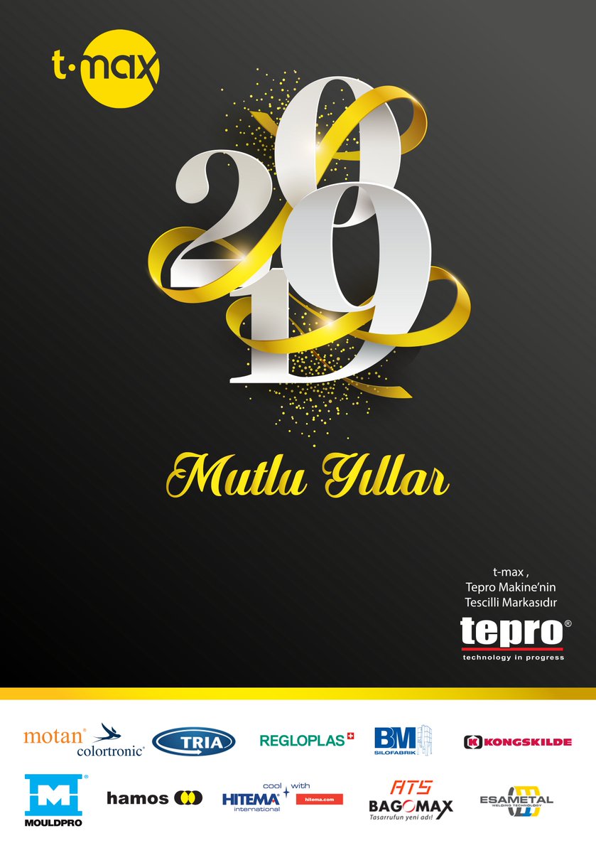 #tmax #tepro #plastik #ambalaj #teknoloji #yaratıcıçözümler #mutlu #yıllar #2019 #happynewyears t-max.com.tr