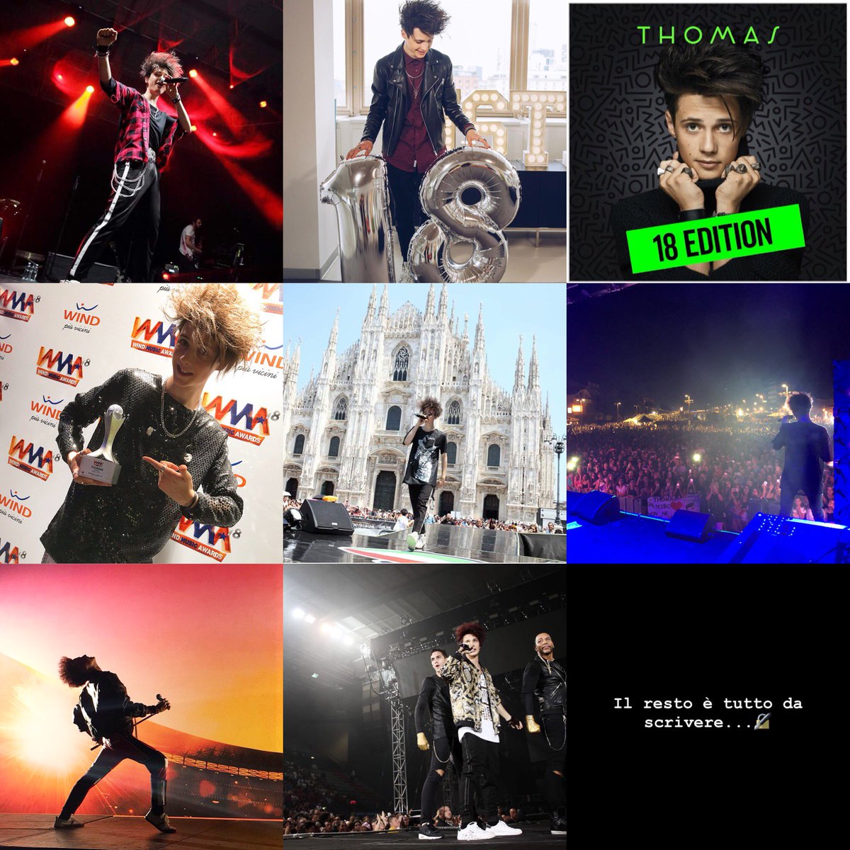 ThomasOfficial's tweet photo. Questa è la mia storia... e il resto è tutto da scrivere🔏 
Grazie a tutti i miei fan e grazie a tutti coloro che credono nell’amore e nella musica🖤 
“Dreams really do come true... don’t they..?” ...and now this “Show must go on”✨#thomas2019 https://t.co/PZhKQ0ApvC