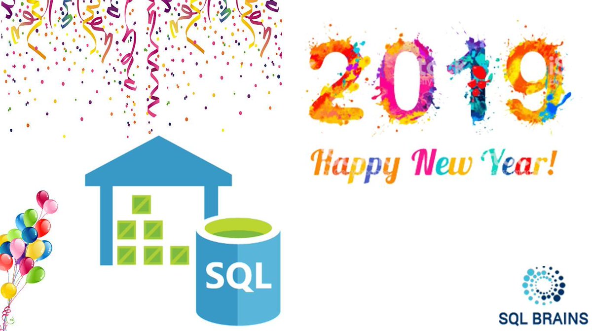 sqlbrains's tweet image. HAPPY NEW YEAR 2019
#NewYears2019 #newyear #happynewyear